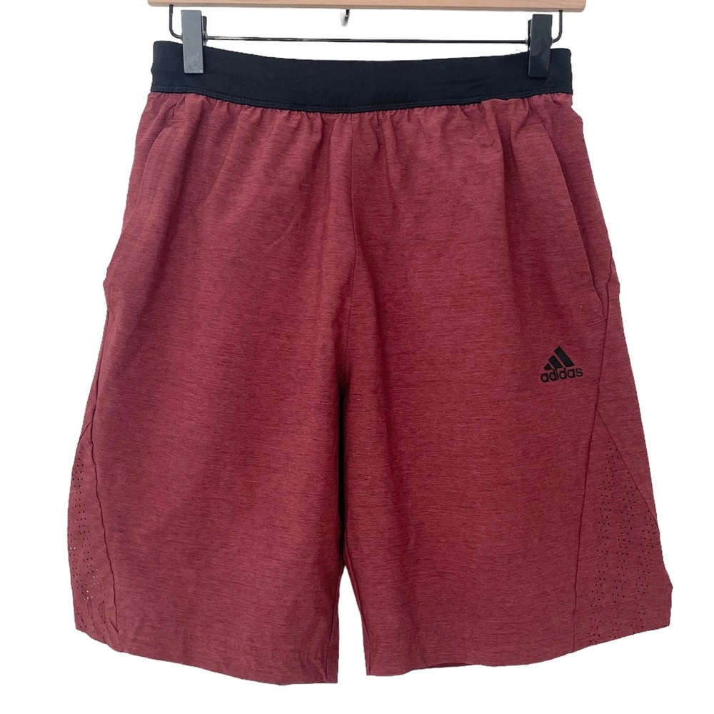 ADIDAS Men's Axis Woven Shorts - Excellent Used Condition, Red & Black, …